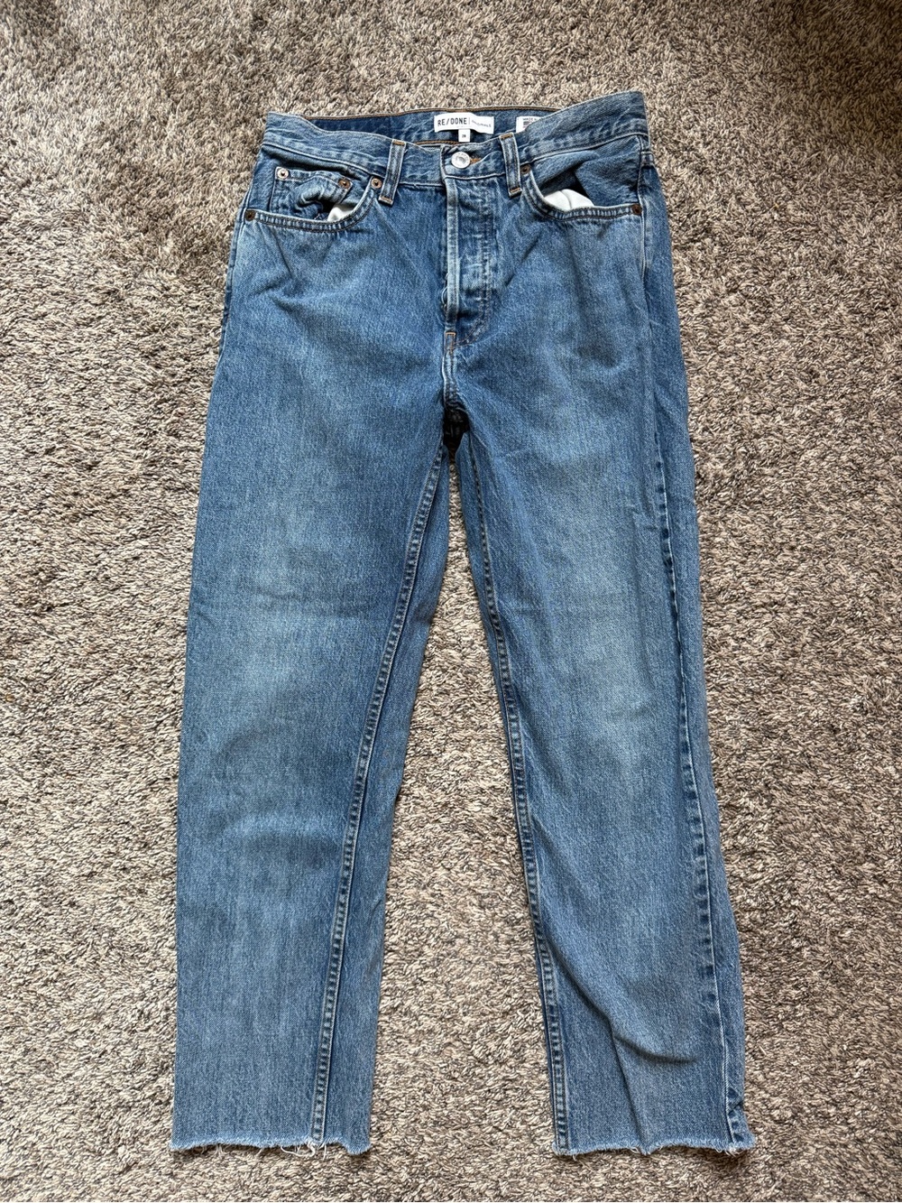 Re/Done Stovepipe Jeans